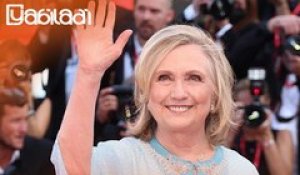 #Hillary_Clinton en tenue traditionnelle #marocaine au Festival international du film de #Venise