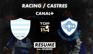 Le résumé de Racing 92 / Castres - TOP 14 - 1ère journée