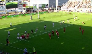 TOP 14 - Essai de Beka SAGINADZE (LOU) - CA Brive - LOU Rugby - Saison 2022/2023
