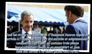 Emmanuel Macron - ce détail de son look dont Nicolas Sarkozy est fan
