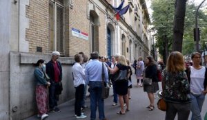 Les deux tiers des enseignants de ce collège parisien étaient en grève pour le premier jour de reprise des cours