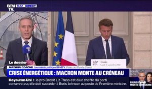 Crise énergétique: Emmanuel Macron hausse le ton