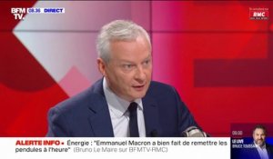 Bruno Le Maire annonce que Élisabeth Borne et Emmanuel Macron décideront "dans les prochains jours qui dirigera EDF"