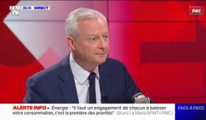 Facture d'énergie: Bruno Le Maire annonce la simplification du dispositif de soutien aux entreprises