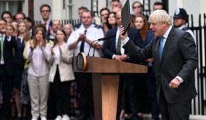 Boris Johnson quitte Downing Street et promet son «fervent» soutien à Liz Truss