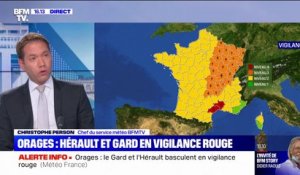 Orages: le Gard et l’Hérault basculent en vigilance rouge
