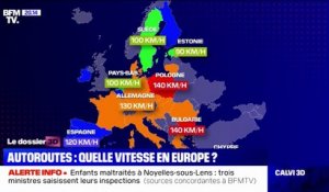 Autoroutes: quelle vitesse en Europe ?