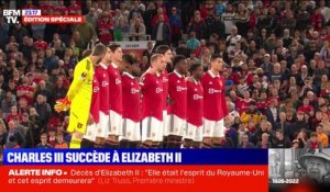 Mort d'Elizabeth II: une minute de silence observée dans le stade de Manchester United