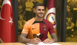 Turquie - Les images de la signature d'Icardi à Galatasaray