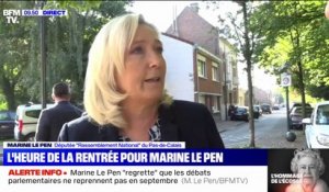Marine Le Pen: "La reine Elizabeth II a traversé le siècle avec beaucoup de courage et de classe"