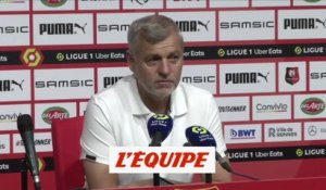 Genesio : «C'est bien payé pour nous» - Foot - L1 - Rennes