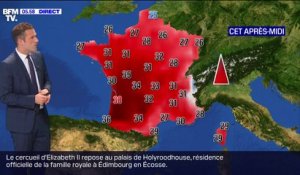 Un nouveau pic de chaleur ce lundi: jusqu'à 39°C prévu en Gironde