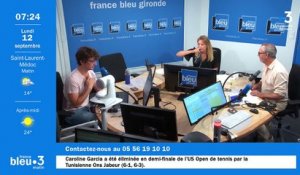12/09/2022 - Le 6/9 de France Bleu Gironde en vidéo
