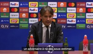 Groupe C - Inzaghi : "Les gars sont restés concentrés et ordonnés"