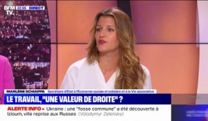 Marlène Schiappa: "Nous nous battons pour le plein emploi mais aussi pour l'équilibre des temps de vie"