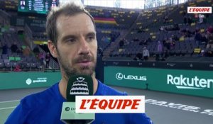 Gasquet : « Sur le terrain pour défendre nos couleurs » - Tennis - Coupe Davis