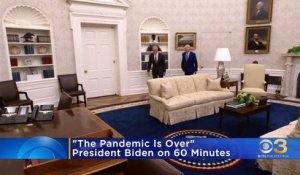 Coronavirus - Surprise cette nuit avec l'annonce du Président Joe Biden qui affirme que la pandémie de Covid-19 est "terminée" aux Etats-Unis