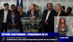 Affaire Quatennens: le malaise de la France insoumise en pleine conférence de presse