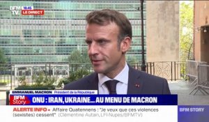 Référendums d'annexion à la Russie: pour Emmanuel Macron, "il s'agit d'une provocation supplémentaire"