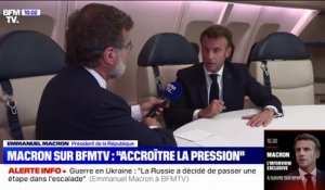 Emmanuel Macron: "La Russie est en train de s'isoler sur le plan diplomatique"