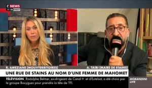 Tension entre Jean-Marc Morandini et le maire de Stains Azzédine Taïbi sur CNews à propos de la présence du drapeau palestinien derrière lui dans son bureau - VIDEO