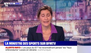 Amélie Oudéa-Castéra sur l'affaire Kheira Hamraoui: "Cette affaire est la négation même des valeurs du sport"