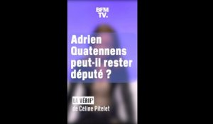 Soupçonné de violences conjugales, Adrien Quatennens peut-il rester député ?