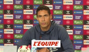 Varane : «Il va falloir garder cet état d'esprit et cette solidarité» - Foot - L. nations - Bleus