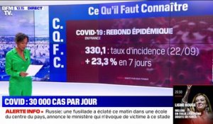 Covid-19: 30.000 cas par jour, vers une reprise épidémique?