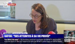 Marie Dosé, avocate de Julien Bayou: "À aucun moment n'ont été évoqués des violences sexuelles, physiques ou du harcèlement"