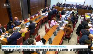 Audition à l'Assemblée nationale - Sécurité sociale : audition de François Braun