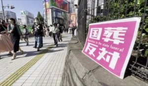 Japon : vague de protestations en marge des funérailles de Shinzo Abe