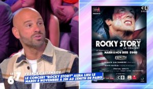 Franck Gastambide, parrain du concert "Rocky Story"