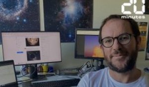 Eric Lagadec, astrophysicien à l'Observatoire de la Côte d'Azur, est une star sur Twitter