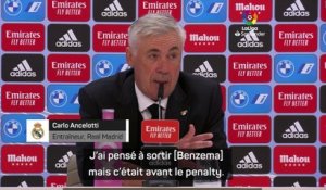Ancelotti pas inquiet par le penalty loupé de Benzema