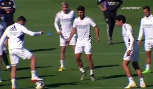 Le retour se précise : Benzema à l’entraînement avec le Real Madrid