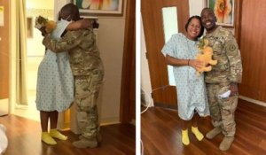 Un militaire rentre de sa mission plus tôt que prévu et surprend sa femme enceinte à l'hôpital