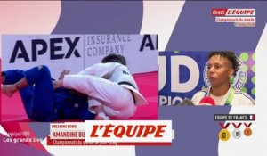 Buchard : « J'ai retenu les larmes pour une fois » - Judo - Mondial (F)