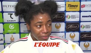 Cysique : « Je suis énervée contre moi » - Judo - Mondiaux (F)