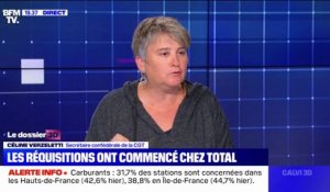 Céline Verzeletti (CGT) sur TotalEnergies: "10% d'augmentation de salaire, cela me semble complètement légitime au regard de l'inflation"