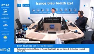 Le réseau de chaleur s'agrandit dans la métropole de Brest : Tristan Foveau invité de  France Bleu Breizh Izel
