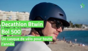 Test Decathlon Btwin Bol 500 : un casque de vélo pour toute l'année