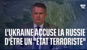 À l'ONU, l'Ukraine accuse la Russie d'être un "État terroriste"