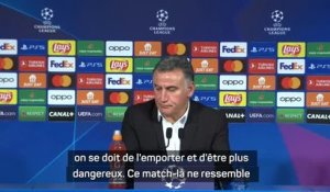 Groupe H - Galtier : "Quand on est le PSG, on se doit d'être plus dangereux"