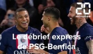 Ligue des Champions : Le débrief express de PSG-Benfica (1-1)