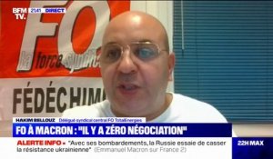 Carburant: "Chez Force Ouvrière, on ne lâchera rien", affirme Hakim Bellouz