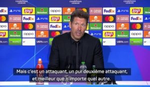 Groupe B - Simeone : "Griezmann est un pur deuxième attaquant, meilleur que n'importe quel autre"