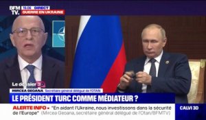 Usage de l'arme nucléaire: pour Mircea Geoana (Otan), "les déclarations de Monsieur Poutine et de son entourage sont irresponsables"