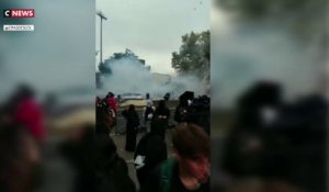 Les affrontements continuent au lycée de Nanterre