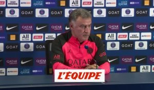 Galtier confiant pour la présence de Messi contre l'OM - Foot - L1 - PSG